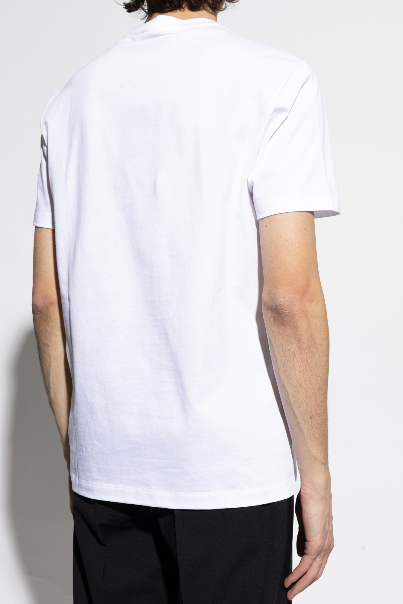 VERSACE ユニバーシティ コーラル Tシャツ ホワイト VERSACE JEANS COUTURE | Tシャツ ホワイト メンズ | YOOX